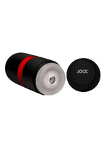 Load image into Gallery viewer, Jock Tightening and Vibrating Rechargeable Masturbator - Black/White
