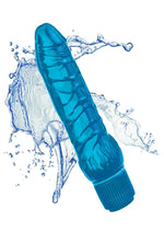 Load image into Gallery viewer, Juicy Jewels Cobalt Breeze Jelly Vibrator - Blue
