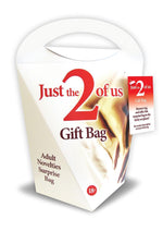 Load image into Gallery viewer, Just The 2 Of Us Gift Bag Adult Novelty Surprise - Bag
