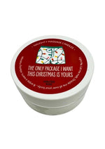 Load image into Gallery viewer, Kama Sutra Holiday Mini Massage Candle 1oz - The Only Package - Winter Spice

