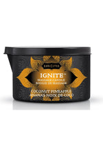 Load image into Gallery viewer, Kama Sutra Ignite Massage Candle Coconut Pineapple - 6oz
