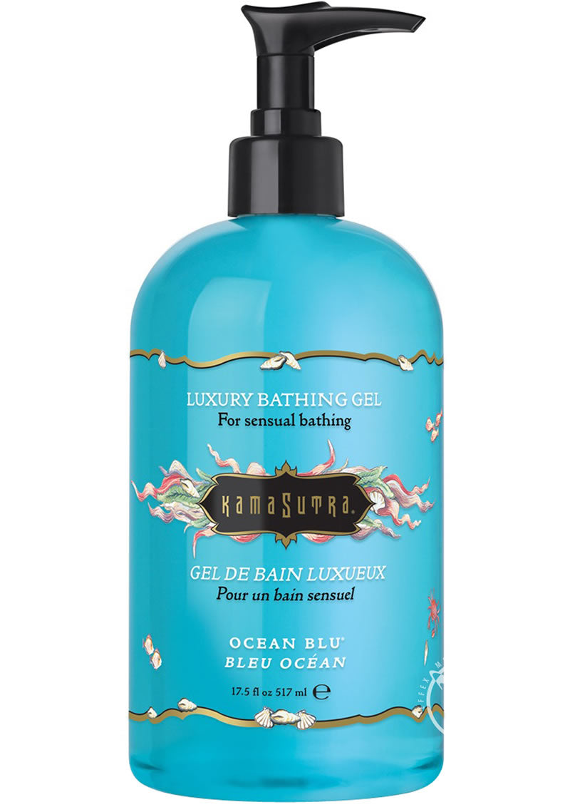 Kama Sutra Luxury Bathing Gel Ocean - Blue - 17.5oz