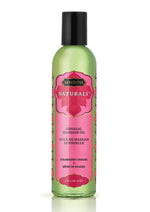 Load image into Gallery viewer, Kama Sutra Naturals Massage Oil Strawberry Dreams - 8oz

