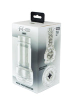Load image into Gallery viewer, Kiiroo Feel Pocket Stroker - Black/Clear/Crystal