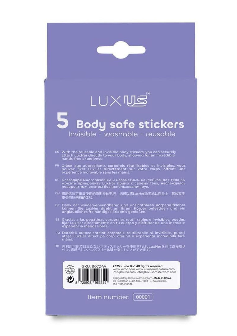 Kiiroo Luxus Stickers