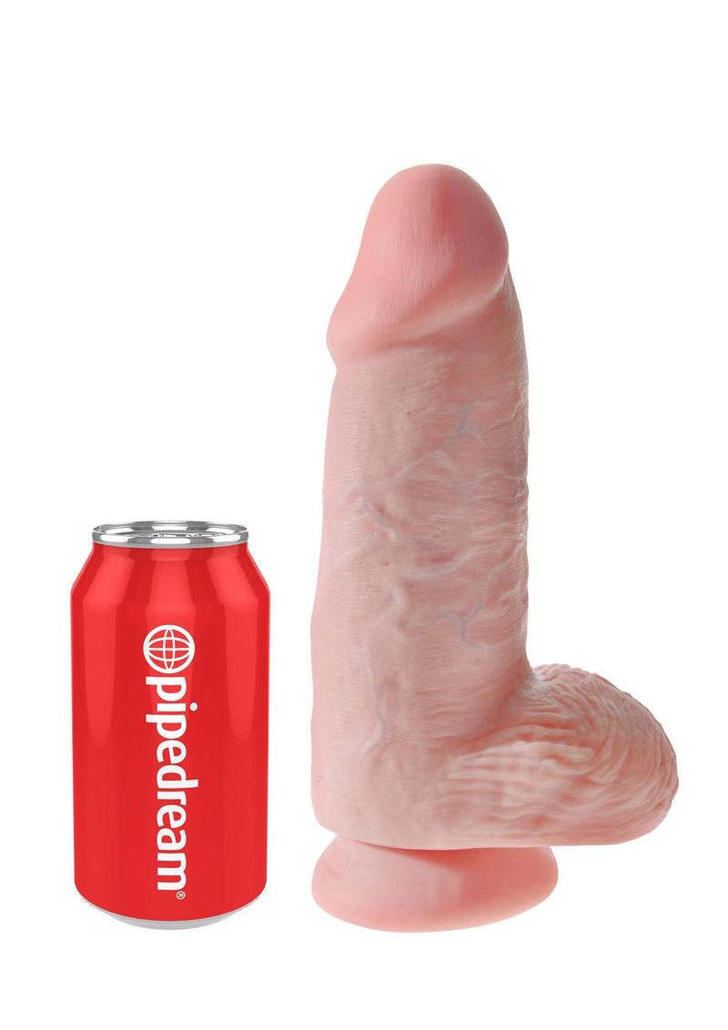 King Cock Chubby Dildo - Vanilla - 9in