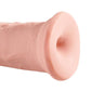 King Cock Plus Triple Density Dildo - Vanilla - 11in