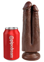 Load image into Gallery viewer, King Cock Two Cocks One Hole Dildo
