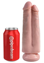 Load image into Gallery viewer, King Cock Two Cocks One Hole Dildo
