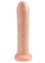 Load image into Gallery viewer, King Cock Uncut Cock Dildo with Strap-On Harness
