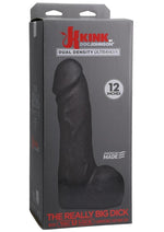 Load image into Gallery viewer, Kink The Really Big Dick Dildo - Black - 12in
