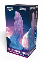 Load image into Gallery viewer, Kiotos Monstar Cox Bluegon Silicone Cock with Suction Cup - Blue