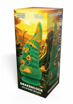 Load image into Gallery viewer, Kiotos Monstar Cox Grakencock Silicone Dildo with Suction Cup - Green/Yellow