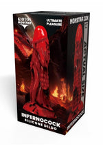 Load image into Gallery viewer, Kiotos Monstar Cox Inferno Silicone Cock with Suction Cup - Blue/Red