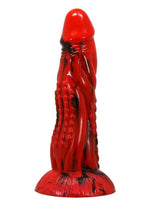 Load image into Gallery viewer, Kiotos Monstar Cox Inferno Silicone Cock with Suction Cup - Blue/Red