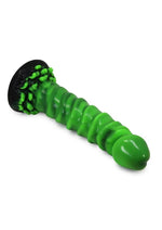 Load image into Gallery viewer, Kiotos Monstar Cox Junglerex Silicone Cock with Suction Cup - Black/Green