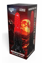 Load image into Gallery viewer, Kiotos Monstar Cox Redrex Silicone Cock with Suction Cup - Blue/Red