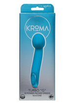 Load image into Gallery viewer, Kroma Turbo G Rechargeable Silicone Vibrator - Blue