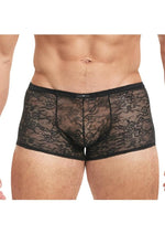 Load image into Gallery viewer, Lace King Lace Boxers - Black - Medium/Small