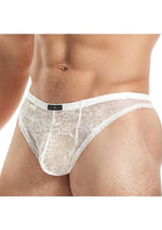 Load image into Gallery viewer, Lace King Lace Thong - White - Medium/Small