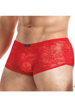 Load image into Gallery viewer, Lace King Lace Trunks - Red - Large/XLarge