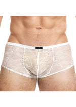 Load image into Gallery viewer, Lace King Lace Trunks - White - Medium/Small