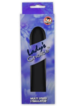 Load image into Gallery viewer, Lady&#39;s Choice Plastic Vibrator - Black

