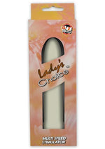 Load image into Gallery viewer, Lady's Choice Plastic Vibrator - Ivory