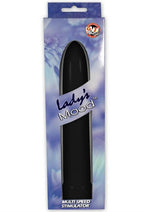 Load image into Gallery viewer, Lady&#39;s Mood Plastic Vibrator - Black
