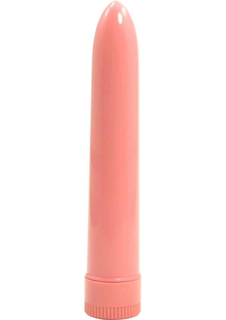 Lady's Mood Plastic Vibrator - Pink