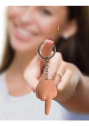 Last Fuck Squishy Middle Finger Key Chain
