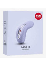 Load image into Gallery viewer, Laya III Silicone Rechargeable Lay-On Vibrator - Purple
