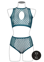 Load image into Gallery viewer, Le Desir Duo Net Key Hole Bra
