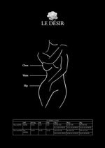 Load image into Gallery viewer, Le Desir Duo Net Key Hole Bra
