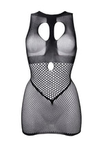 Load image into Gallery viewer, Le Desir Duo Net Open Cup Mini Dress