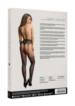 Load image into Gallery viewer, Le Desir Fishnet and Lace Garterbelt Stocking