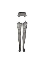 Load image into Gallery viewer, Le Desir Garterbelt Stocking with Lace Top