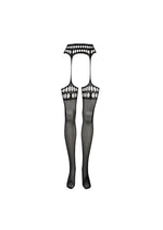 Load image into Gallery viewer, Le Desir Garterbelt Stockings with Open Design