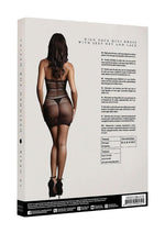 Load image into Gallery viewer, Le Desir High Lace Neck Net Mini Dress