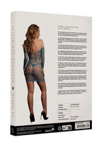 Load image into Gallery viewer, Le Desir Long Sleeved Net Mini Dress