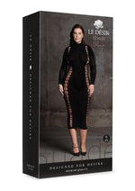 Load image into Gallery viewer, Le Desir Shade Carme Xi Dress with Turtleneck - Black - Queen
