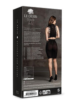 Load image into Gallery viewer, Le Desir Shade Kala Xxxvii Two Piece with Turtleneck, Crop Top and Skirt
