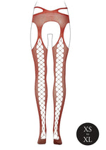 Load image into Gallery viewer, Le Desir Suspender Pantyhose with Strappy Waist - One Size - Sunset Glow