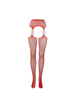 Load image into Gallery viewer, Le Desir Suspender Rhinestone Pantyhose