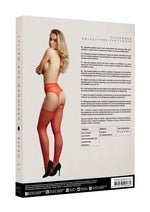 Load image into Gallery viewer, Le Desir Suspender Rhinestone Pantyhose
