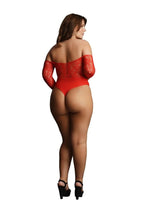 Load image into Gallery viewer, Le Desir Suspender Rhinestone Pantyhose