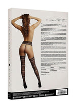 Load image into Gallery viewer, Le Desir Suspender Striped Pantyhose