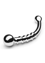 Load image into Gallery viewer, Le Wand Bow Dual End Dildo - Stainless - Steel
