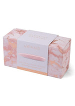 Load image into Gallery viewer, Le Wand Crystal Slim Wand with Silicone Ring - Rose Quartz - Pink