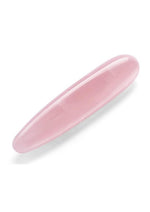 Load image into Gallery viewer, Le Wand Crystal Slim Wand with Silicone Ring - Rose Quartz - Pink
